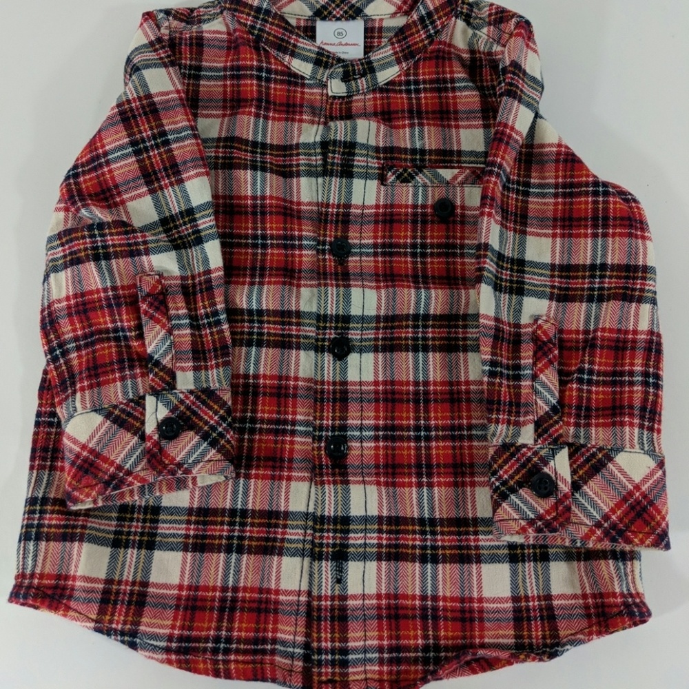 Hanna Andersson Plaid Button Down